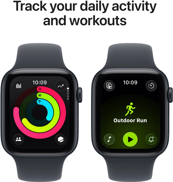Smartwatch Apple Watch SE 3 (2025) GPS 40mm Midnight Aluminium Case with Midnight Sport Band M/L (MEHC4) - obraz 6