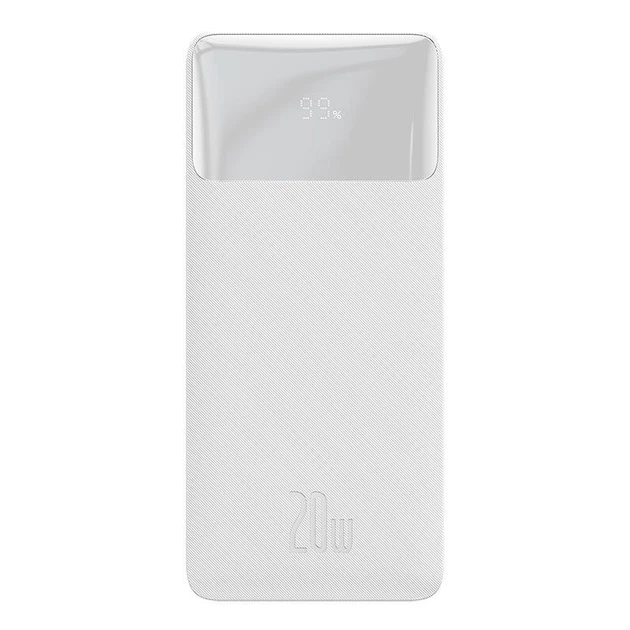 Павербанк Baseus Bipow 20000mAh 20W 3A Power Bank Белый - изображение 2