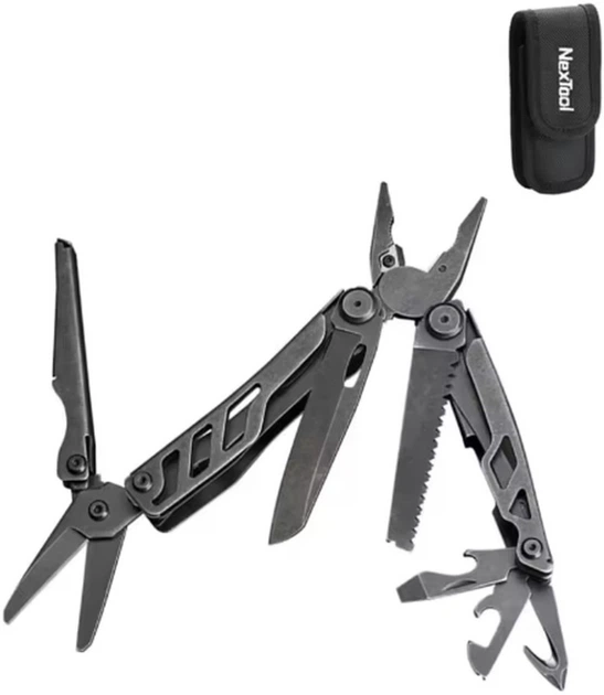 Multitool Nextool Flagship Pro NE20120 Czarny (6973907630608) - obraz 2