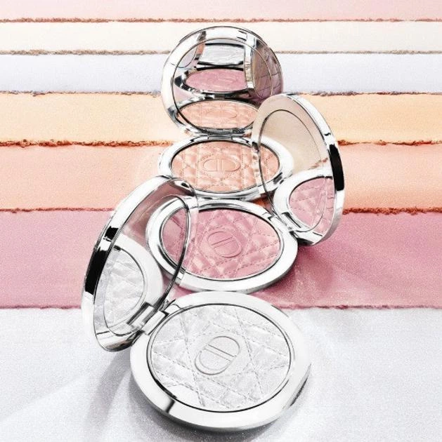 baby DIOR ピンク ハット T1 Хайлайтер для лица Dior Forever Glow Luminizer 03 Pink Halo 6 гр