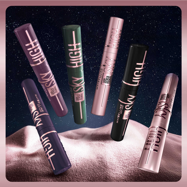 Tusz do rzęs Maybelline New York Lash Sensational Sky High wydłużający Zielony 7.2 ml (30189201) - obraz 7
