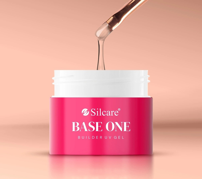 Гель для нарощування нігтів Silcare Base One Blush Cream 100 г (5902560565942) - зображення 3