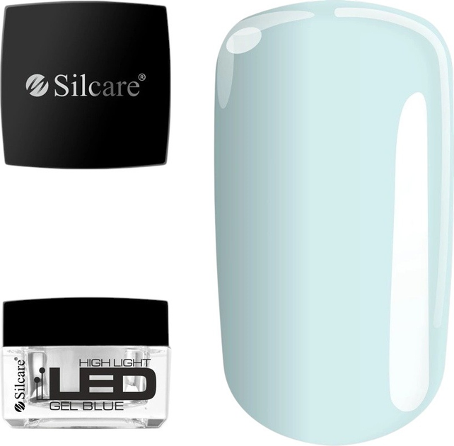 Гель для нарощування нігтів Silcare High Light Blue 30 г (5902560566833) - зображення 1