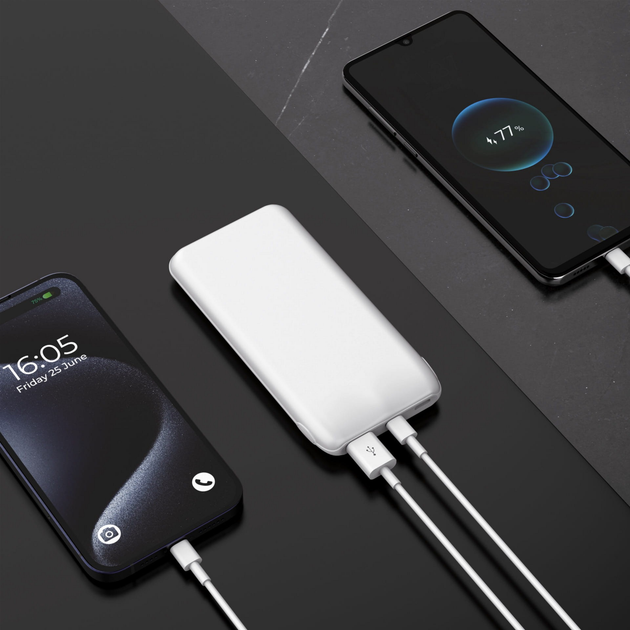 Powerbank Platinet 10000 mAh 10W White (PMPB1010W) - obraz 4