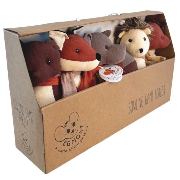 Набор боулинга "Лесные Зверята" Egmont Toys - Фото 2 Набор боулинга "Лесные Зверята" Egmont Toys - изображение 2