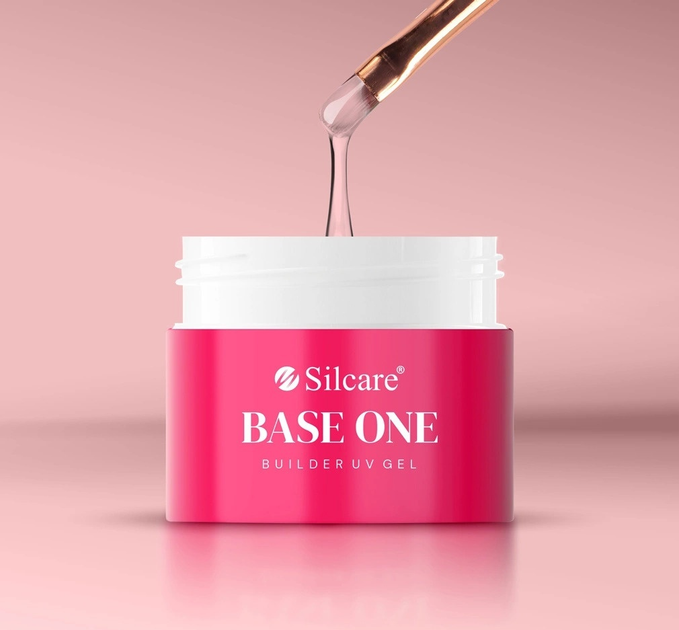 Żel budujący do paznokci Silcare Base One Cover 100 g (5902560565966) - obraz 3
