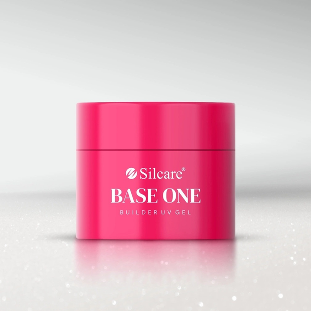 Гель для нарощування нігтів Silcare Base One Shimmer Milkshake 100 г (5902560566154) - зображення 2