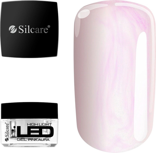 Żel budujący do paznokci Silcare High Light Pink Aura 30 g (5902560567144) - obraz 1