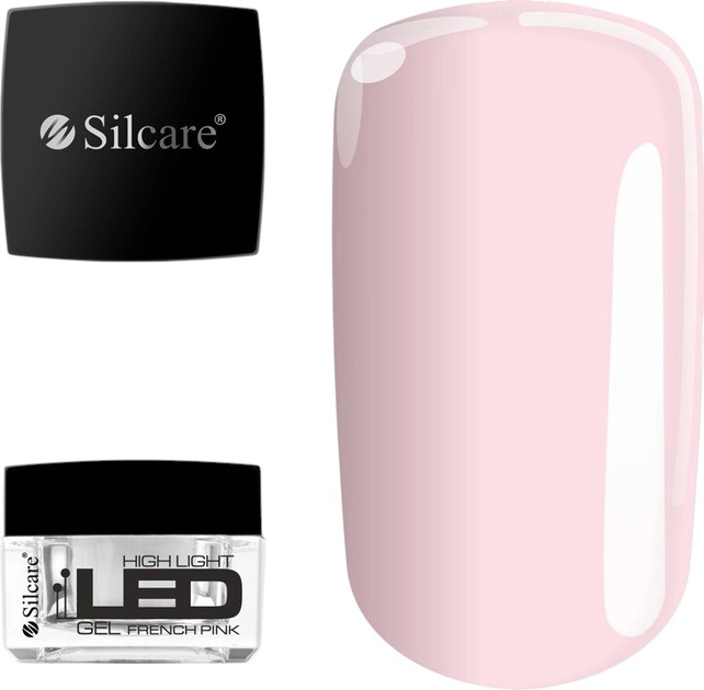 Гель для нарощування нігтів Silcare High Light French Pink 15 г (5902560566925) - зображення 1