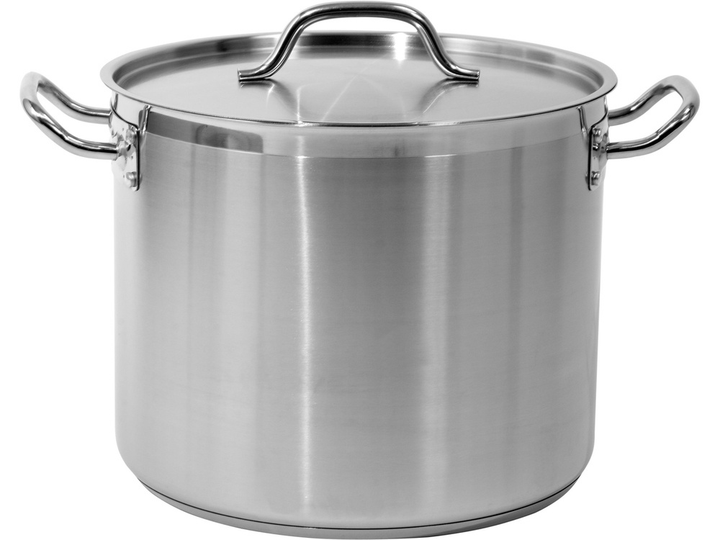Каструля Yato з кришкою з нержавіючої сталі 32 x 26 см 20.9 л (5906083860041) - зображення 1