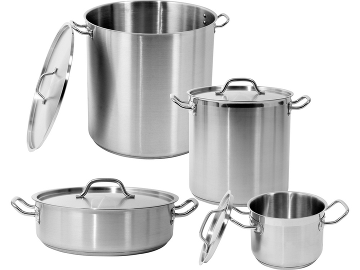 Каструля Yato з кришкою з нержавіючої сталі 32 x 26 см 20.9 л (5906083860041) - зображення 3