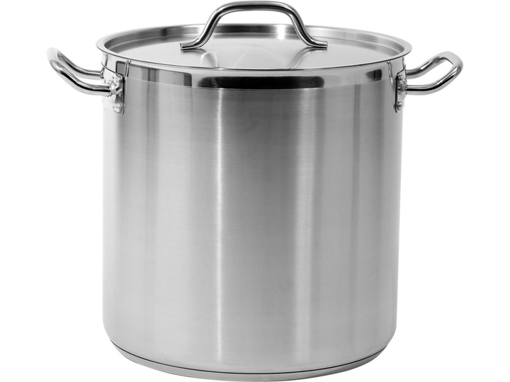 Garnek Yato z pokrywką ze stali nierdzewnej 32 x 32 cm 25.7 l (5906083860058) - obraz 1