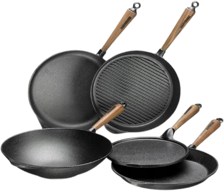 Patelnia Skeppshult Traditional żeliwna 36 cm (7317930360009) - obraz 2