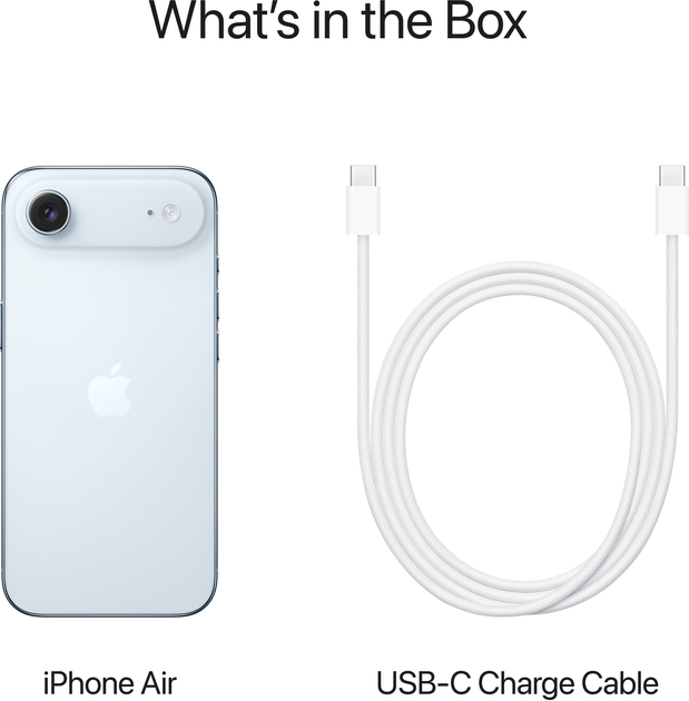 Мобільний телефон Apple iPhone 17 Air 256GB Sky Blue (MG2P4) - зображення 8