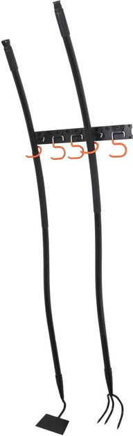 Набір вішалок для садових інструментів Millarco Home It Garden з 3 платформами та 15 гачками для інструментів (5708614919781) - зображення 8