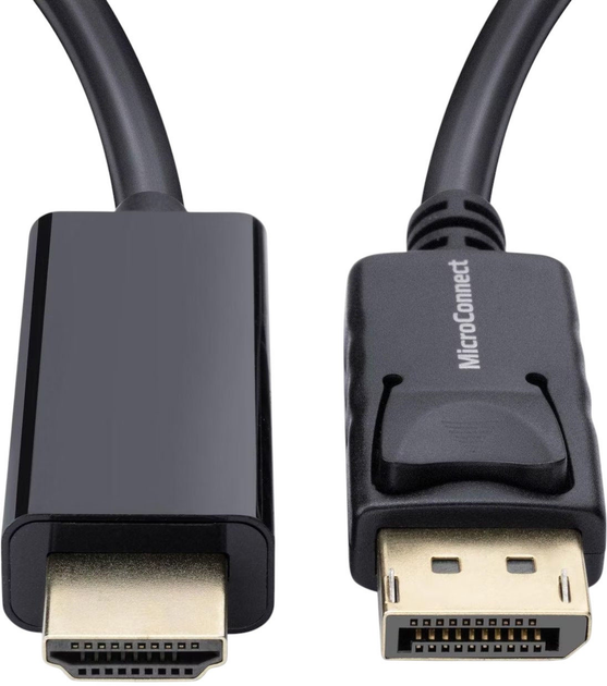 Кабель MicroConnect DisplayPort - HDMI 2 м Black (MC-DP-HDMI-200) - зображення 2