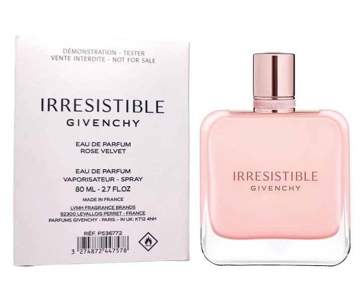 Парфюмированная вода для женщин Givenchy Irresistible Rose Velvet Tester 80 мл - Фото 1 Парфюмированная вода для женщин Givenchy Irresistible Rose Velvet Tester 80 мл - изображение 1