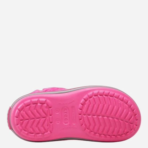 Śniegowce dziecięce dla dziewczynki ocieplane Crocs Winter Puff Boot Kids 14613-6TR 34-35 Różowe (196265132539) - obraz 4