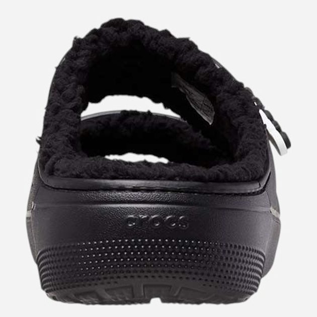 Klapki damskie Crocs Classic Cozzzy Sandal 207446-060 41-42 Czarne (196265136988) - obraz 4