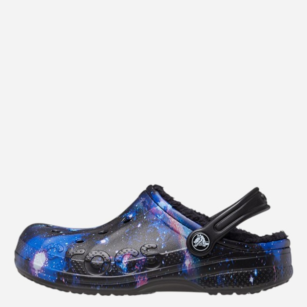 Дитячі крокси-сабо для хлопчика Crocs Baya Lined Printed 207654-0C4 30-31 Чорні (196265151431) - зображення 3