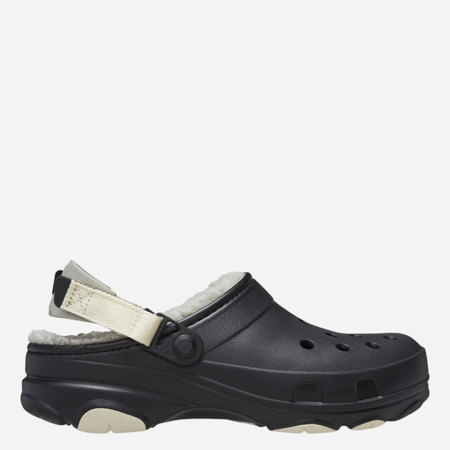 Chodaki męskie ocieplane Crocs All Terrain Lined 207936-001 48-49 Czarne (196265397129) - obraz 1