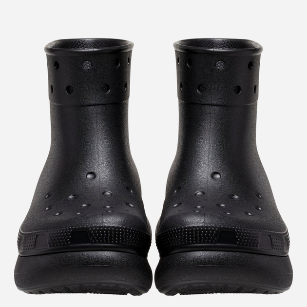 Жіночі гумові чоботи низькі Crocs Classic Crush Rain Boot 207946-BLK 36-37 Чорні (196265150496) - зображення 5