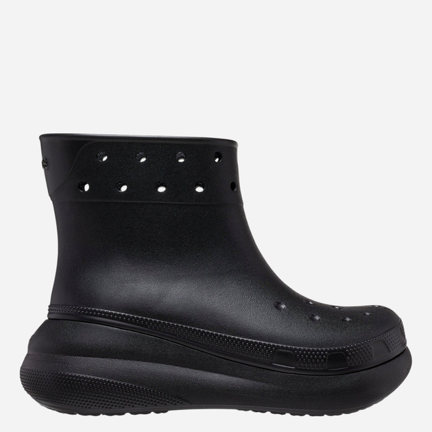 Kalosze damskie krótkie Crocs Classic Crush Rain Boot 207946-BLK 39-40 Czarne (196265156726) - obraz 1