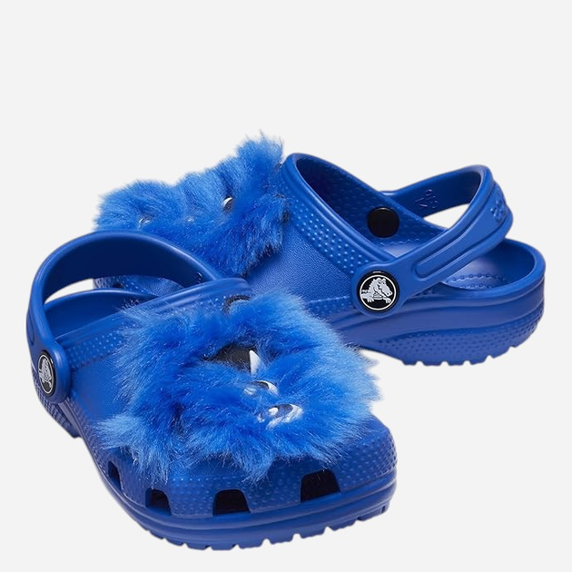 Chodaki chłopięce Crocs Classic I Am Monster Clog T Bbt 209140-4KZ 20-21 Granatowe (196265446667) - obraz 2