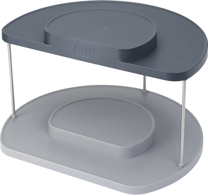 Dwupoziomowy organizer Joseph Joseph CupboardStore szary (5028420003871) - obraz 1