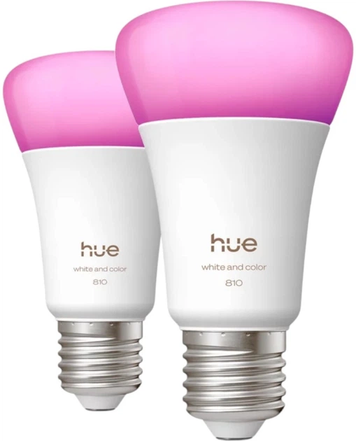 Набір розумних ламп Philips A60 E27-810 (929002489602) - зображення 1