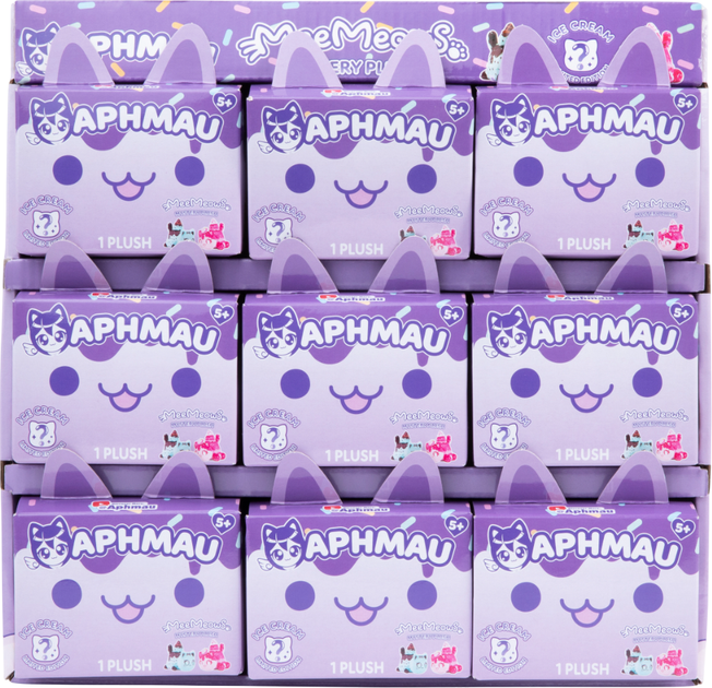 Игрушка-сюрприз Aphmau Mystery Plush Ice Cream S2 14 см