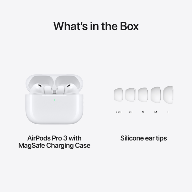 Навушники Apple AirPods Pro with MagSafe Case USB-C (3-тє покоління) (MFHP4ZE/A) - зображення 7