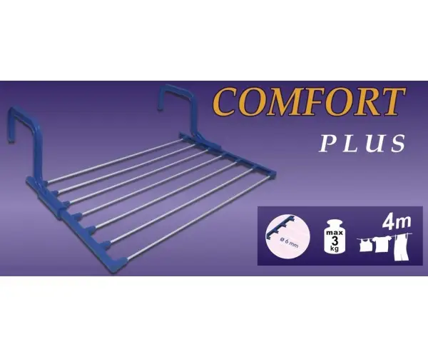 Сушилка для одежды на батарею 4 м Comfort mini 1F - изображение 2