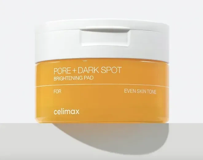 Осветительные педы с кислотами и ниацинамидом Celimax Pore+Dark Spot Brightening Pad 100 мл (40 педов) - изображение 4