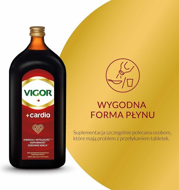 Дієтична добавка Vigor + Кардіо 1000 мл (5907377138846) - зображення 2