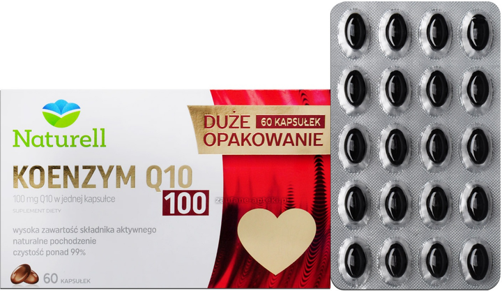 Дієтична добавка Naturell Coenzyme Q10 100 60 капсул (5903031282122) - зображення 2
