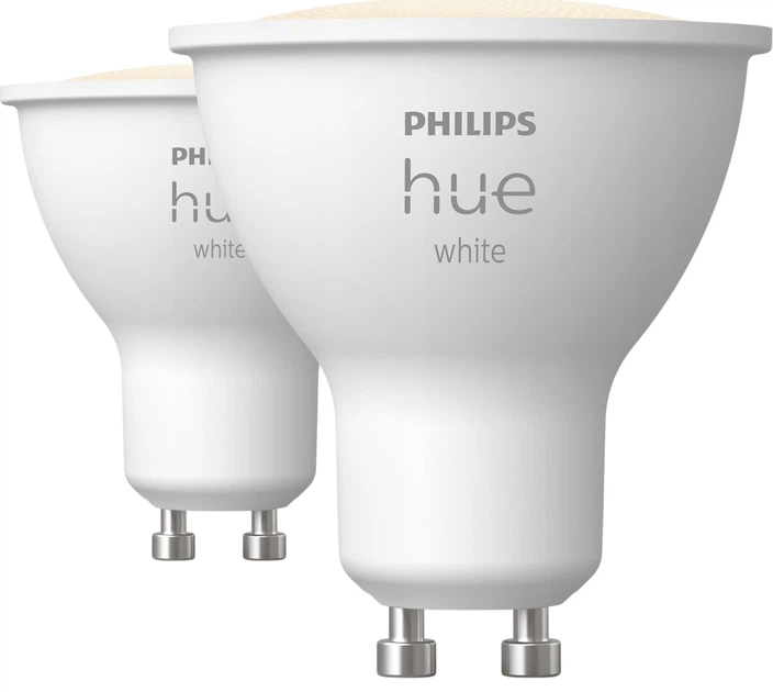 Набір розумних ламп Philips GU10 2P EU (929003666902) - зображення 1