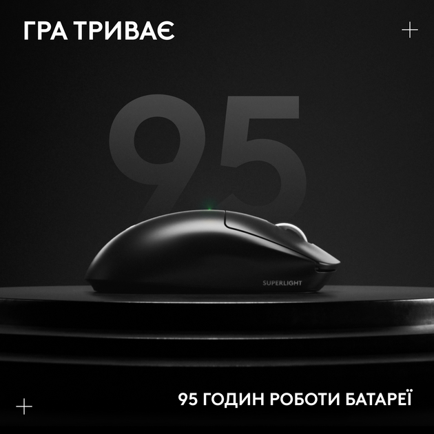 Logitech PRO X SUPERLIGHT 2 ブラック Мышь игровая Logitech G Pro X Superlight 2 Lightspeed