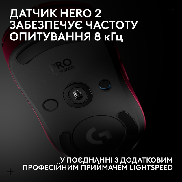 Мышь Logitech G Pro 2 Lightspeed Wireless Magenta (910-007309) - изображение 9