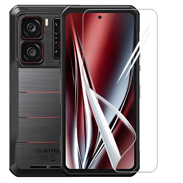 Противоударная гидрогелевая пленка Hydrogel Film для Oukitel WP300, Transparent - Фото 1 Противоударная гидрогелевая пленка Hydrogel Film для Oukitel WP300, Transparent - изображение 1