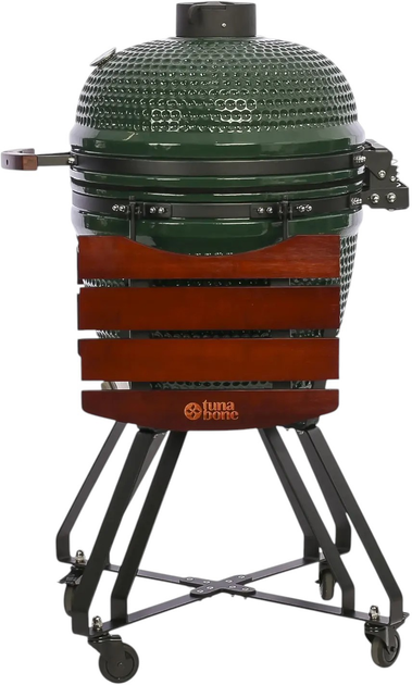 Grill węglowy TunaBone Kamado Classic 21" Green (4770070881583) - obraz 6