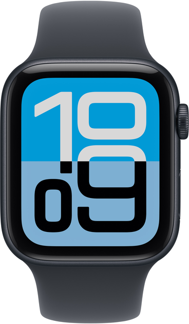 Смарт-годинник Apple Watch SE 3 (2025) GPS 40mm Midnight Aluminium Case with Midnight Sport Band - M/L (APL_MEHC4) - зображення 2