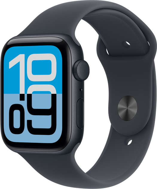 Смарт-годинник Apple Watch SE 3 (2025) GPS 40mm Midnight Aluminium Case with Midnight Sport Band - S/M (APL_MEH94) - зображення 1