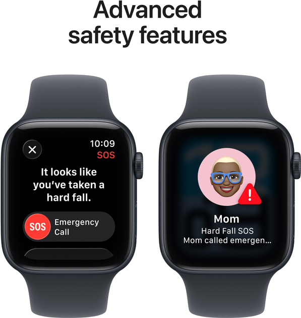 Смарт-годинник Apple Watch SE 3 (2025) GPS 40mm Midnight Aluminium Case with Midnight Sport Band - S/M (APL_MEH94) - зображення 7