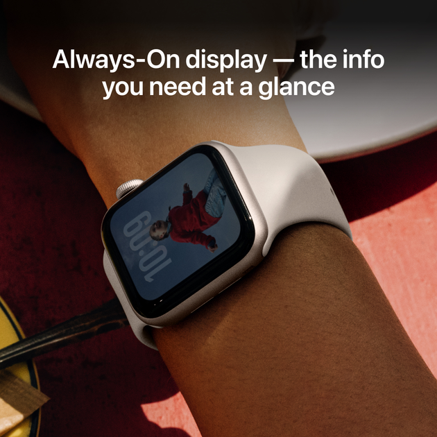 Смарт-годинник Apple Watch SE 3 (2025) GPS 40mm Starlight Aluminium Case with Starlight Sport Band - S/M (APL_MEH34) - зображення 5