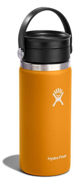 Butelka termiczna Hydro Flask Wide Flex Sip Lid Fossil Musztardowa 400 ml (810096857057) - obraz 2