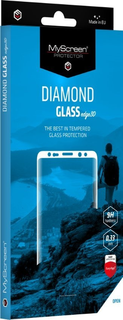 Szkło hartowane MyScreen Diamond Glass Edge 3D do Motorola Edge 50 Fusion (MD8949TG 3D BLACK) - obraz 1