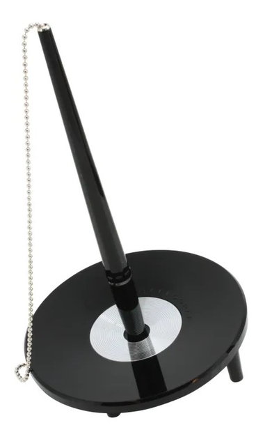 Długopis na łancuszku Ballograf Epoca Bank Desk Set Czarny (7314850128238) - obraz 2