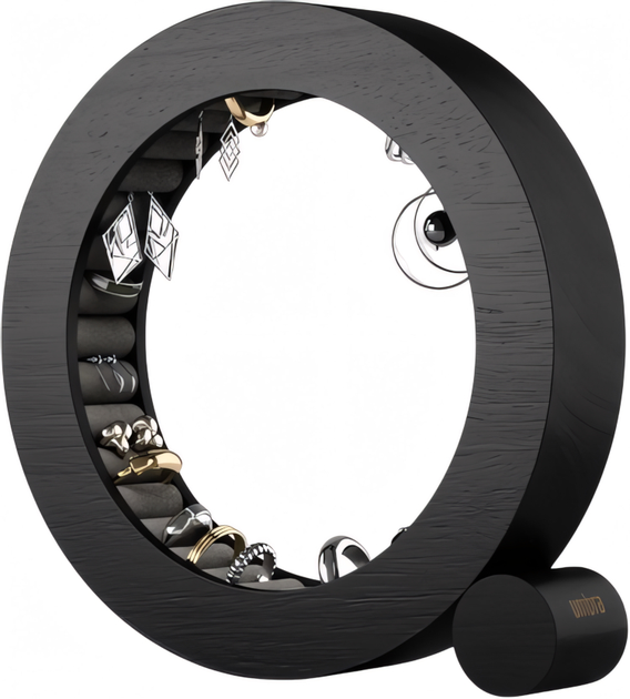 Organizer na biżuterię Umbra Ferris czarny 19.1x5.1 cm (28295419949) - obraz 2