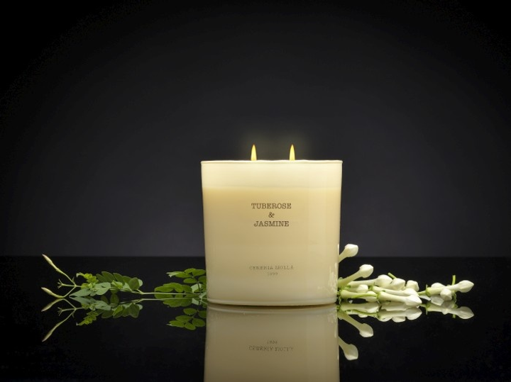 Свічка Cereria Molla Tuberose and Jasmine 600 г (8424405066393) - зображення 4